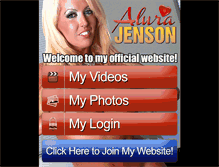 Tablet Screenshot of alurajensonxxx.com